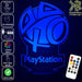 Playstation Logo PS- 3D LED Night Light 7 Colours + Remote Control - Kustombox