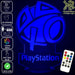 Playstation Logo PS- 3D LED Night Light 7 Colours + Remote Control - Kustombox