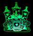 Princess Castle - 3D LED Night Light 7 Colours + Remote Control - Kustombox