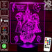 Princess Castle 3D LED Night Light 7 Colours + Remote Control - Kustombox