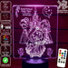 Princess Castle 3D LED Night Light 7 Colours + Remote Control - Kustombox