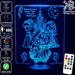 Princess Castle 3D LED Night Light 7 Colours + Remote Control - Kustombox