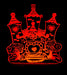 Princess Castle - 3D LED Night Light 7 Colours + Remote Control - Kustombox