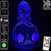 Princess Sofia 3D LED Night Light 7 Colours + Remote Control - Kustombox