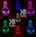 Princess Sofia 3D LED Night Light 7 Colours + Remote Control - Kustombox