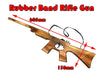 Rubber Band Rifle Gun Timber Gun Launcher Wooden Toy BRAND NEW - Kustombox