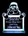 Santa Claus Please Stop Here Christmas Light 3D LED Night Light 7 Colours + Remote Control - Kustombox