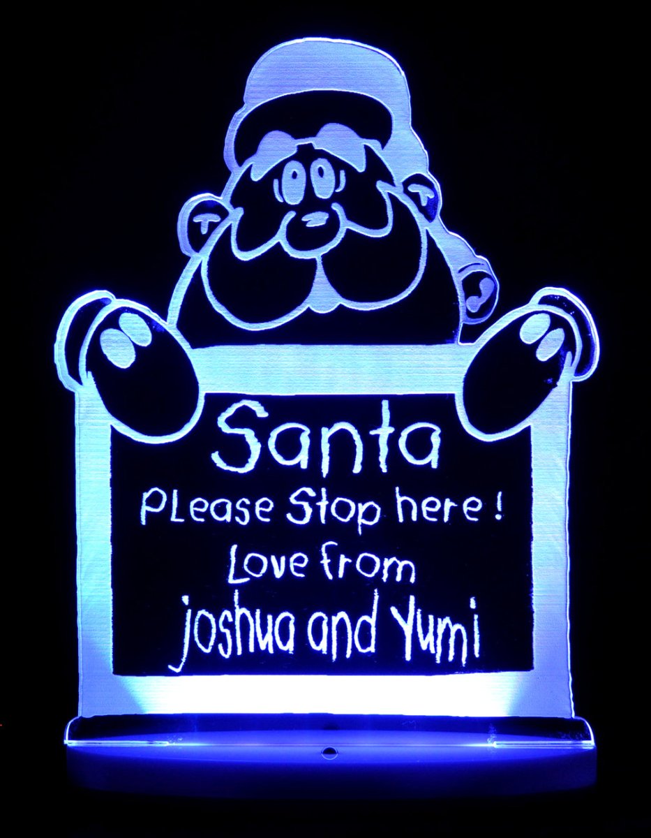 Christmas Decoration Lights 3D LED Night Light Lamps