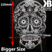 SKULL CANDY DAY OF THE DEAD 3D LED Night Light 7 Colours + Remote Control - Kustombox