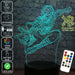 SPIDERMAN AVENGERS LED Night Light 7 Colours + Remote Control - Kustombox