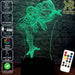 SPIDERMAN AVENGERS LED Night Light 7 Colours + Remote Control - Kustombox