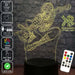 SPIDERMAN AVENGERS LED Night Light 7 Colours + Remote Control - Kustombox