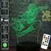 SPIDERMAN AVENGERS LED Night Light 7 Colours + Remote Control - Kustombox