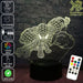 SPIDERMAN AVENGERS LED Night Light 7 Colours + Remote Control - Kustombox