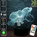 SPIDERMAN AVENGERS LED Night Light 7 Colours + Remote Control - Kustombox