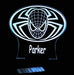 Spiderman Personalised Name - 3D LED Night Light 7 Colours + Remote Control - Kustombox