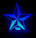 Star Shape Personalised Name - 3D LED Night Light 7 Colours + Remote Control - Kustombox