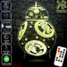 Star Wars BB-8- LED Night Light 7 Colours + Remote Control - KustomboxNight Lights & Ambient LightingKustomboxStandard Size