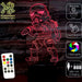 STORM TROOPER STAR WARS 3D LED Night Light 7 Colours + Remote Control - Kustombox