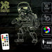 STORM TROOPER STAR WARS 3D LED Night Light 7 Colours + Remote Control - Kustombox