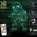 STORM TROOPER STAR WARS 3D LED Night Light 7 Colours + Remote Control - Kustombox