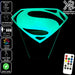 SUPERMAN LOGO DC COMICS 3D LED Night Light 7 Colours + Remote Control - Kustombox dc comics