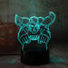 Superman Man of Steel Dc 3D LED Night Light 7 Colours + Remote Control - Kustombox dc comics