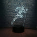 The Flash DC Comics - 3D LED Night Light 7 Colours + Remote Control - Kustombox