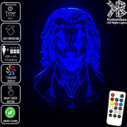 The Joker Batman - LED Night Light 7 Colours + Remote Control - Kustombox