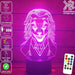 The Joker Batman - LED Night Light 7 Colours + Remote Control - Kustombox