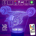 The Mandalorian Razor Crest - LED Night Light 7 Colours + Remote Control - Kustombox star wars