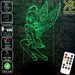 Tinkerbell Fairy Disney- 3D LED Night Light 7 Colours + Remote Control - Kustombox