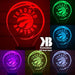 TORONTO RAPTORS NBA BASKETBALL LED Night Light 7 Colours + Remote Control - Kustombox