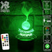 TOTTENHAM SPURS Football Club LED Night Light 7 Colours + Remote Control - Kustombox EFC SOCCER