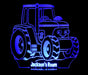 Tractor Personalised Name - 3D LED Night Light 7 Colours + Remote Control - Kustombox