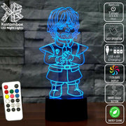 Tyrion Lannister Game of Thrones - 3D LED Night Light 7 Colours + Remote Control - Kustombox