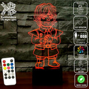 Tyrion Lannister Game of Thrones - 3D LED Night Light 7 Colours + Remote Control - Kustombox