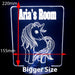 Unicorn Pony Personalised Name Option - 3D LED Night Light 7 Colours + Remote Control - Kustombox