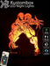 Venom Personalised Name - 3D LED Night Light 7 Colours + Remote Control - Kustombox
