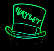 Willy Wonka Personalised Name - 3D LED Night Light 7 Colours + Remote Control - Kustombox