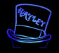 Willy Wonka Personalised Name - 3D LED Night Light 7 Colours + Remote Control - Kustombox