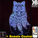 Wolf Dream Catcher - 3D LED Night Light 7 Colours + Remote Control - Kustombox