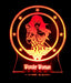 Wonder Woman Personalised Name - 3D LED Night Light 7 Colours + Remote Control - Kustombox dc comics