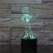 Woody Toy Story - 3D LED Night Light 7 Colours + Remote Control - Kustombox