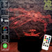 X WING Jedi Ship Star Wars - LED Night Light 7 Colours + Remote Control - Kustombox